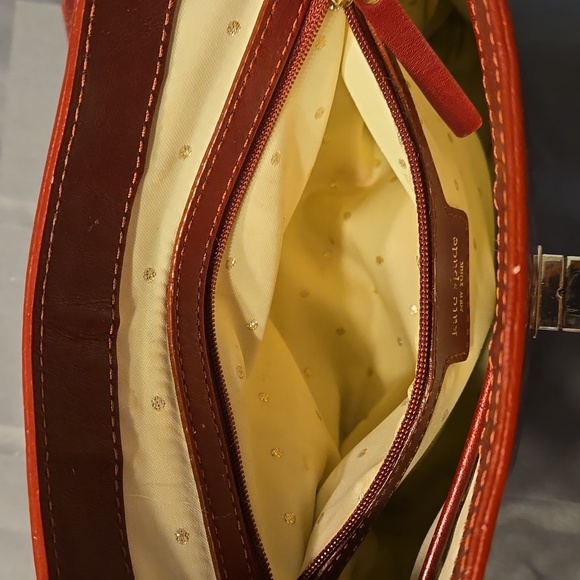 Kate Spade Patent Leather Crocodile Design Shoulder bag - Picture 9 of 13